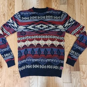 MANGO Clothing Cotton Sweater Large